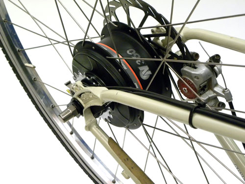 Figure 21. Seat stay routed option